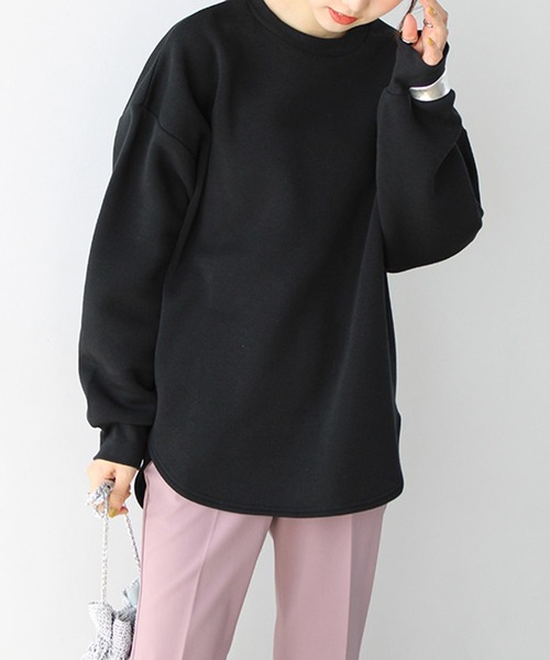 GeeRA(ジーラ)の「裏起毛ロゴチュニックスウェット(スウェット・レディース・ブラック/ブラック系その他/ホワイト/ホワイト系その他・LARGE/MEDIUM/X-LARGE/XX-LARGE)」の15枚目の写真