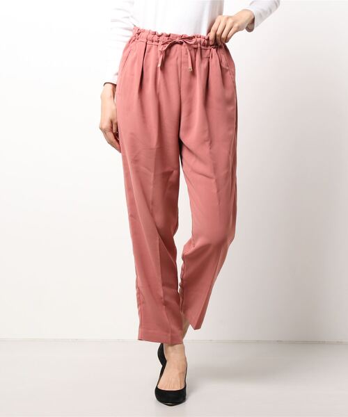 Te chichi（テチチ）の「イージーテーパードパンツ（その他パンツ・レディース・ピンク/ブラウン/ブラック・ﾌﾘ-）」の3枚目の写真