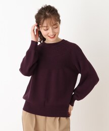 DRESKIP | もちもち求心編みニット【藤本美貴さん着用商品】(ニット/セーター)