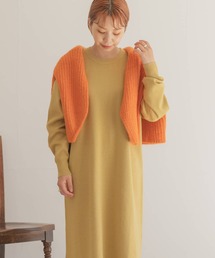ITEMS URBANRESEARCH | 【一部WEB限定カラー】クルーネックニットロングワンピース(ワンピース)
