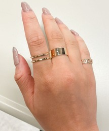 WEGO | WEGO/【3点セット】メタルリング(リング)