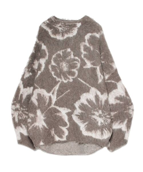 LAGUNAMOON（ラグナムーン）の「フラワージャガードニットプルオーバー（ニット/セーター・レディース・モカ/ネイビー/ライトグレー・FREE）」の20枚目の写真