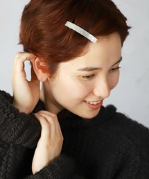 contra bo nepre（コントラ ボ ネプレ ）の「barl barrette S silver / バレッタ  ヘアクリップ（バレッタ/ヘアクリップ）」