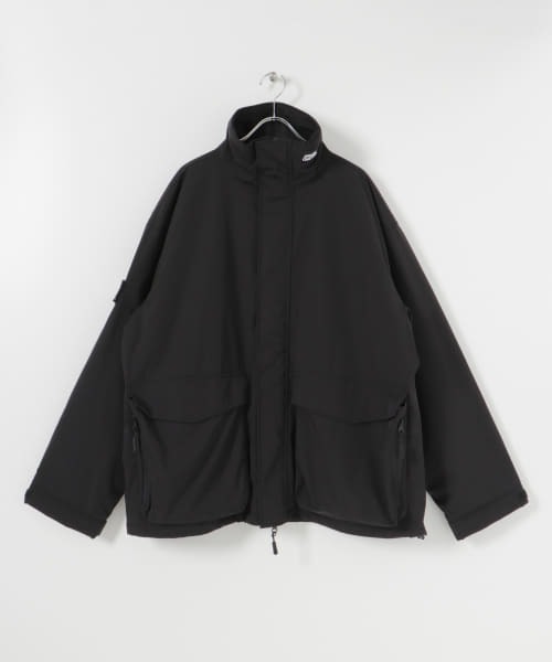 URBAN RESEARCH（アーバンリサーチ）の「Abu Garcia　MILITARY PADDING JACKET（ダウンベスト・メンズ・ブラック/オリーブ・MEDIUM/LARGE）」の2枚目の写真