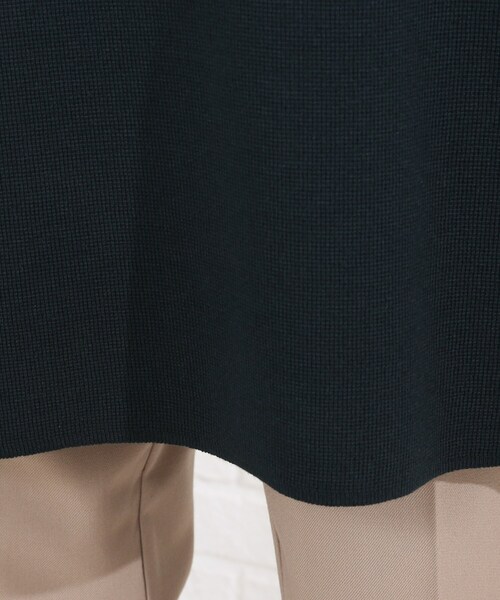 SHOO・LA・RUE（シューラルー）の「◆マルチボーダーニットワンピース（ワンピース・レディース・ブラック系2/ダークブラウン系2/ダークグリーン系2・03/02/04）」の11枚目の写真