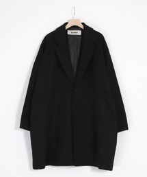 [ BASISBROEK ] EGGS　メルトンウールオーバーコート