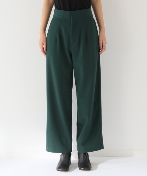 セール】ウォッシャブルTRストレッチワイドパンツ◇（その他