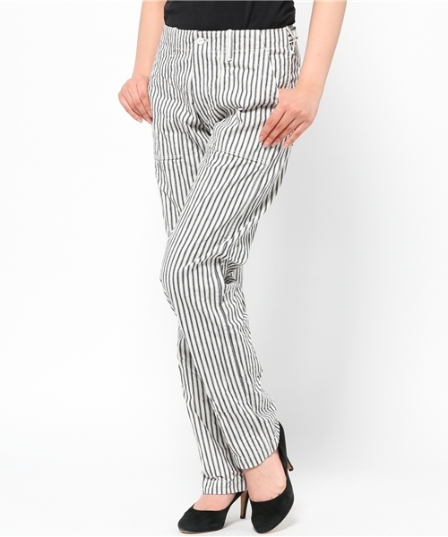 fennica(フェニカ)の「DANTON / ヒッコリーファティーグパンツ(その他パンツ・レディース・インディゴブルー・36/34)」の1枚目の写真