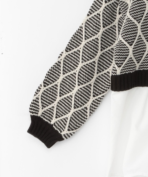 GLOBAL WORK（グローバルワーク）の「【キッズ】アソートガラニットレイヤード/259305（ニット/セーター・キッズ・オフホワイト/ブラック・140cm/100cm/110cm/150cm/130cm/160cm/120cm）」の19枚目の写真