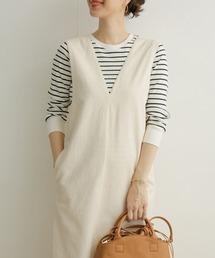 URBAN RESEARCH DOORS | 【0サイズ/WEB限定】デニムジャンパースカート(ワンピース)