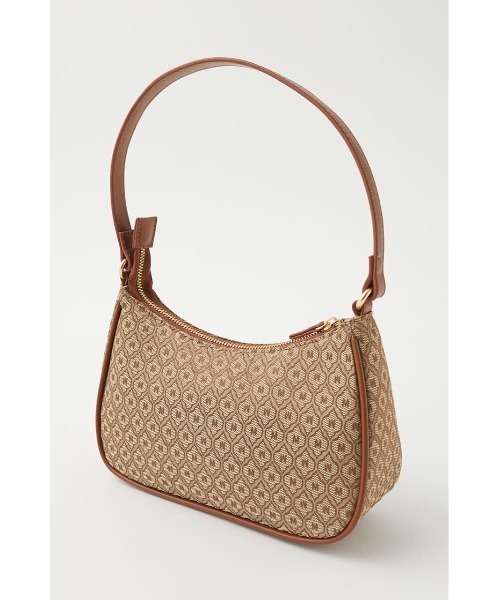 MOUSSY（マウジー）の「MONOGRAM MINI HOBO バッグ（ハンドバッグ・レディース・ベージュ/ブラウン・FREE）」の6枚目の写真