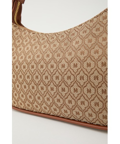 MOUSSY（マウジー）の「MONOGRAM MINI HOBO バッグ（ハンドバッグ・レディース・ベージュ/ブラウン・FREE）」の12枚目の写真