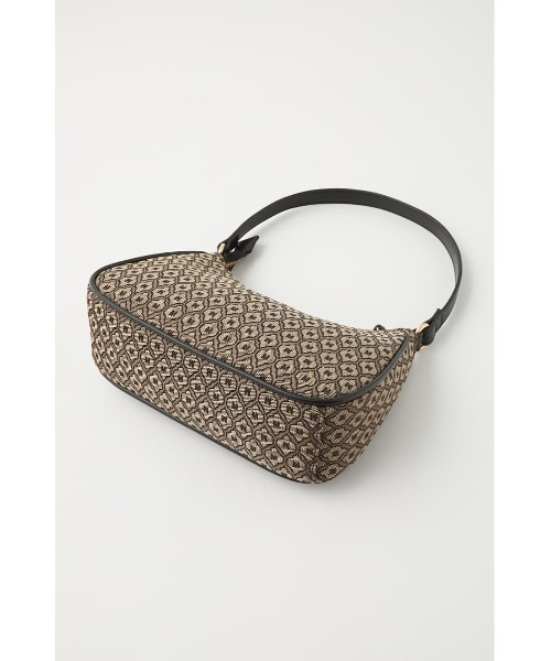 MOUSSY（マウジー）の「MONOGRAM MINI HOBO バッグ（ハンドバッグ・レディース・ベージュ/ブラウン・FREE）」の9枚目の写真