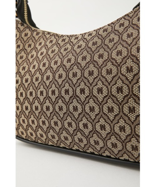 MOUSSY（マウジー）の「MONOGRAM MINI HOBO バッグ（ハンドバッグ・レディース・ベージュ/ブラウン・FREE）」の11枚目の写真