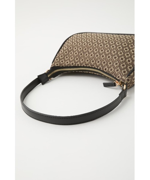 MOUSSY（マウジー）の「MONOGRAM MINI HOBO バッグ（ハンドバッグ・レディース・ベージュ/ブラウン・FREE）」の16枚目の写真