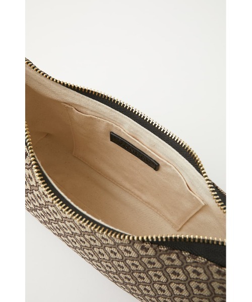 MOUSSY（マウジー）の「MONOGRAM MINI HOBO バッグ（ハンドバッグ・レディース・ベージュ/ブラウン・FREE）」の13枚目の写真