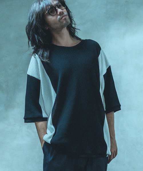 mn2513-フリップサマーニットプルオーバー(MADEINJAPAN)ニット