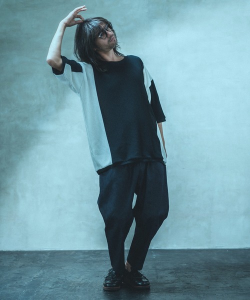 mn2513-フリップサマーニットプルオーバー(MADEINJAPAN)ニット