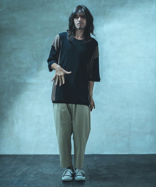 mn2513-フリップサマーニットプルオーバー(MADEINJAPAN)ニット