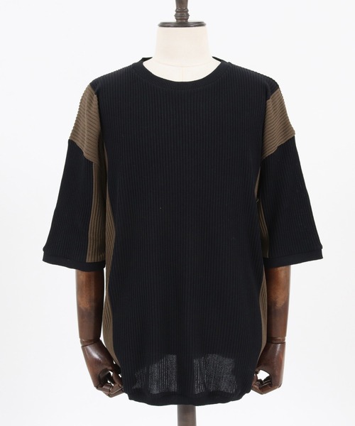 mn2513-フリップサマーニットプルオーバー(MADEINJAPAN)ニット