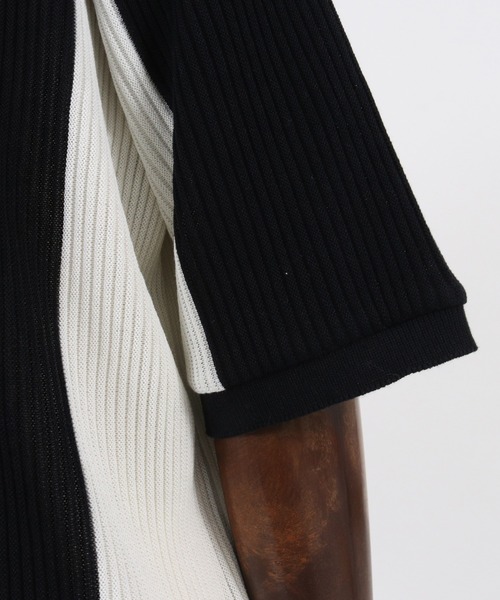 mn2513-フリップサマーニットプルオーバー(MADEINJAPAN)ニット