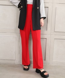 moment+ | カットソーセンターシームストレートカラーパンツ*(その他パンツ)