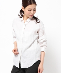 Demi-Luxe BEAMS | luxluft / リネン シャンブレーブラウス(シャツ/ブラウス)