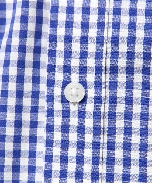 UNION STATION（ユニオンステーション）の「ギンガムチェックシャツ/ワントーン（シャツ/ブラウス・メンズ・ブラック/ブルー・LL/SMALL/LARGE/MEDIUM）」の12枚目の写真