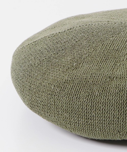 SENSE OF PLACE by URBAN RESEARCH（センスオブプレイスバイアーバンリサーチ）の「サーモベレー（ハンチング/ベレー帽・レディース・アイボリー/ブラック/カーキ・ONE）」の7枚目の写真