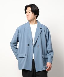 《Bling Leads》梨地 ダブルテーラードジャケット
