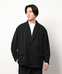 Bling Leads | 《Bling Leads》梨地　ダブルテーラードジャケット(テーラードジャケット)