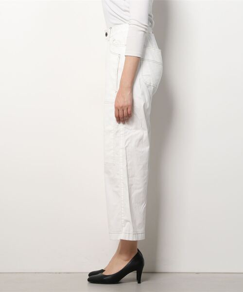 AVIREX(アヴィレックス)の「SH L WAIST GATHERS PANTS/ ウエストギャザーパンツ(その他パンツ・レディース・オリーブ/ホワイト・SMALL/LARGE/MEDIUM)」の3枚目の写真