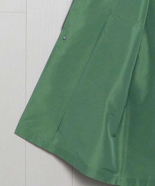 AURALEE（オーラリー）の「＜AURALEE＞GROSGRAIN SOUTIEN COLLAR COAT/コート.（ステンカラーコート・メンズ・ブラック/ケリー・3/4）」の11枚目の写真