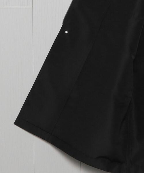 AURALEE（オーラリー）の「＜AURALEE＞GROSGRAIN SOUTIEN COLLAR COAT/コート.（ステンカラーコート・メンズ・ブラック/ケリー・3/4）」の8枚目の写真