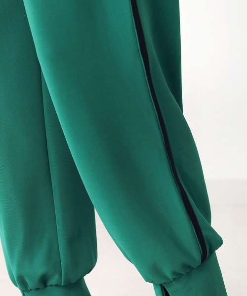 Bou Jeloud（ブージュルード）の「ジョガーパンツ（その他パンツ・レディース・ブラック/オフホワイト/グリーン・38）」の22枚目の写真