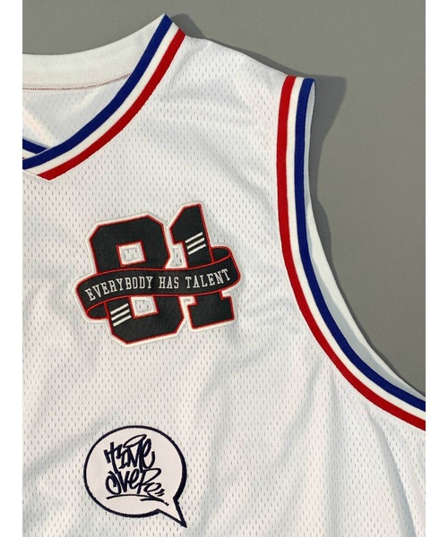 A'gem/エージェム』PATCH BASKET TANK/バスケット タンクトップ