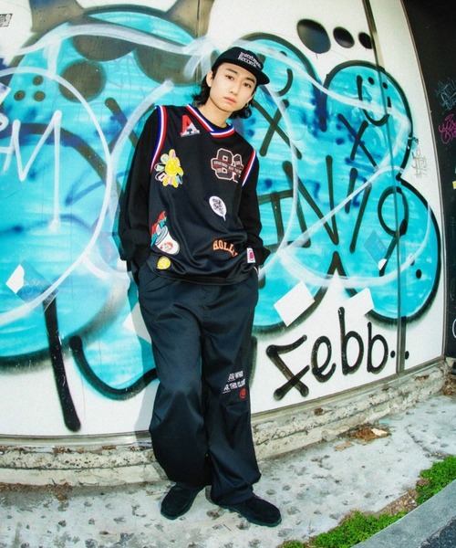 A'gem/エージェム』PATCH BASKET TANK/バスケット タンクトップ