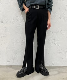 apres jour mignon | フロントスリットパンツ【ZOZOTOWN限定アイテム】(その他パンツ)