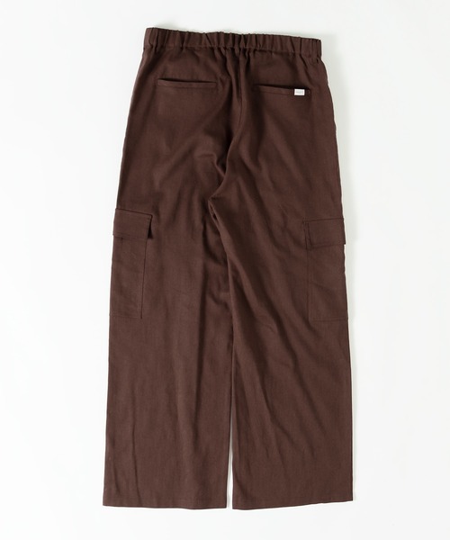 MUHET（ミュエータ）の「リネン混カーゴパンツ（カーゴパンツ・レディース・ネイビー/ブラウン・SMALL/MEDIUM/X-LARGE）」の17枚目の写真