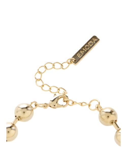 EMODA(エモダ)の「タンクボリュームボールネックレス(ネックレス・レディース・シルバー/ゴールド・FREE)」の7枚目の写真