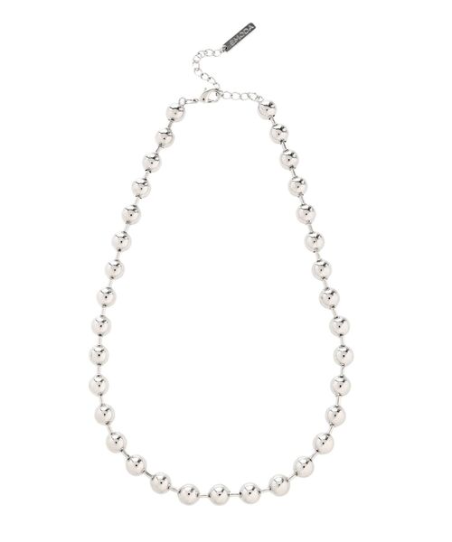 EMODA(エモダ)の「タンクボリュームボールネックレス(ネックレス・レディース・シルバー/ゴールド・FREE)」の6枚目の写真