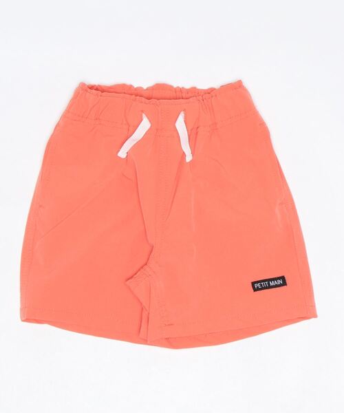 petit main（プティマイン）の「【水陸両用・吸水速乾】ハーフパンツ【SWIM】（スラックス・キッズ・ネイビー/オレンジ/ベージュ/ライトグリーン・100cm/130cm/90cm/110cm/120cm/80ｃｍ）」の7枚目の写真