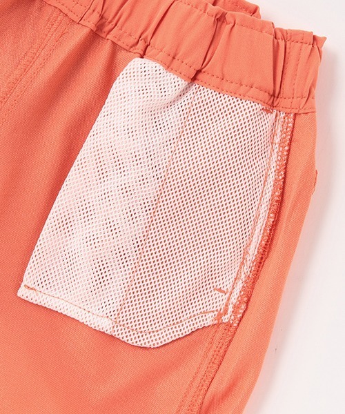 petit main（プティマイン）の「【水陸両用・吸水速乾】ハーフパンツ【SWIM】（スラックス・キッズ・ネイビー/オレンジ/ベージュ/ライトグリーン・100cm/130cm/90cm/110cm/120cm/80ｃｍ）」の13枚目の写真