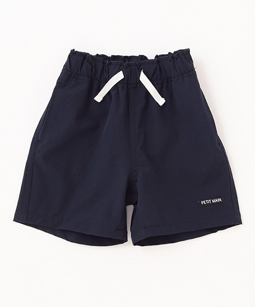 petit main（プティマイン）の「【水陸両用・吸水速乾】ハーフパンツ【SWIM】（スラックス・キッズ・ネイビー/オレンジ/ベージュ/ライトグリーン・100cm/130cm/90cm/110cm/120cm/80ｃｍ）」の20枚目の写真
