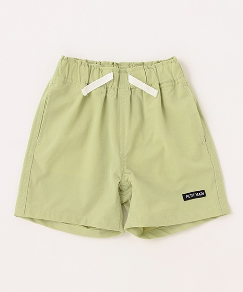 petit main（プティマイン）の「【水陸両用・吸水速乾】ハーフパンツ【SWIM】（スラックス・キッズ・ネイビー/オレンジ/ベージュ/ライトグリーン・100cm/130cm/90cm/110cm/120cm/80ｃｍ）」の21枚目の写真