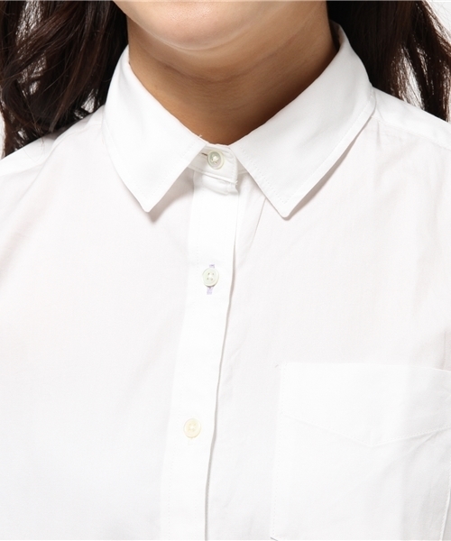 MYSELF ABAHOUSE(マイセルフアバハウス)の「オックスレギュラーシャツ(シャツ/ブラウス・レディース・ホワイト/ピンク/イエロー・SMALL/MEDIUM)」の7枚目の写真