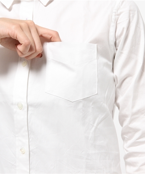 MYSELF ABAHOUSE(マイセルフアバハウス)の「オックスレギュラーシャツ(シャツ/ブラウス・レディース・ホワイト/ピンク/イエロー・SMALL/MEDIUM)」の9枚目の写真