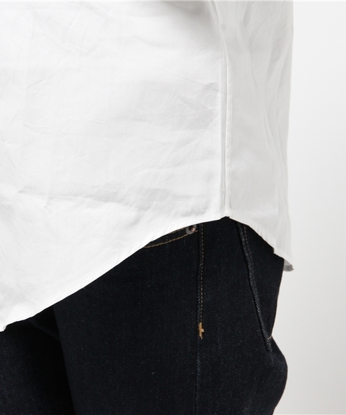 MYSELF ABAHOUSE(マイセルフアバハウス)の「オックスレギュラーシャツ(シャツ/ブラウス・レディース・ホワイト/ピンク/イエロー・SMALL/MEDIUM)」の10枚目の写真