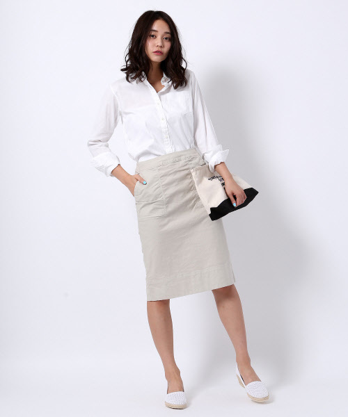 MYSELF ABAHOUSE(マイセルフアバハウス)の「オックスレギュラーシャツ(シャツ/ブラウス・レディース・ホワイト/ピンク/イエロー・SMALL/MEDIUM)」の13枚目の写真