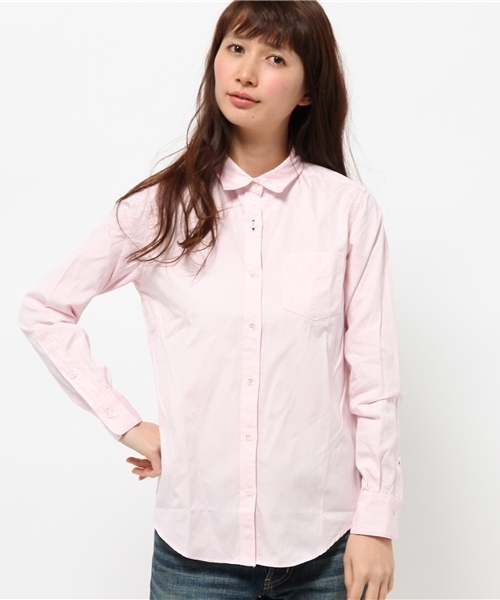 MYSELF ABAHOUSE(マイセルフアバハウス)の「オックスレギュラーシャツ(シャツ/ブラウス・レディース・ホワイト/ピンク/イエロー・SMALL/MEDIUM)」の17枚目の写真